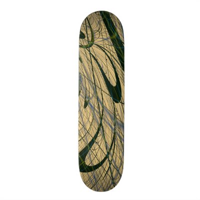 Abstract Jungle Skateboard Deck