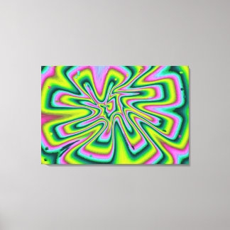Abstract Kaleidoscope Canvas Print