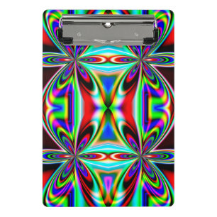 Abstract Kaleidoscope Colorful Design-11438 Mini Clipboard
