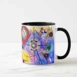 Abstract Kandinsky Inspired Mug at Zazzle