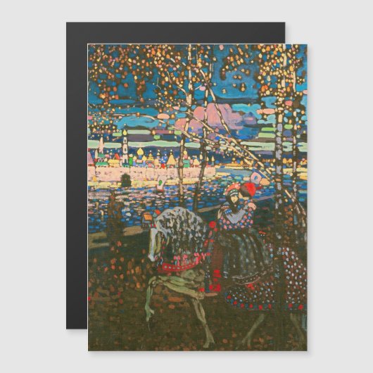 Abstract Kandinsky Riding Couple Colorful (Front/Back)