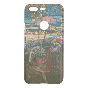 Abstract Kandinsky Riding Couple Colorful Uncommon Google Pixel Case
