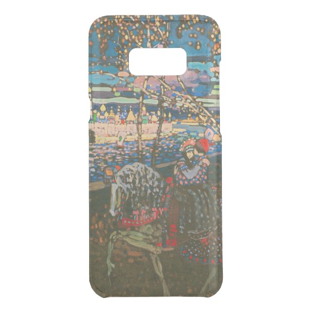 Abstract Kandinsky Riding Couple Colorful Uncommon Samsung Galaxy Case (Back)