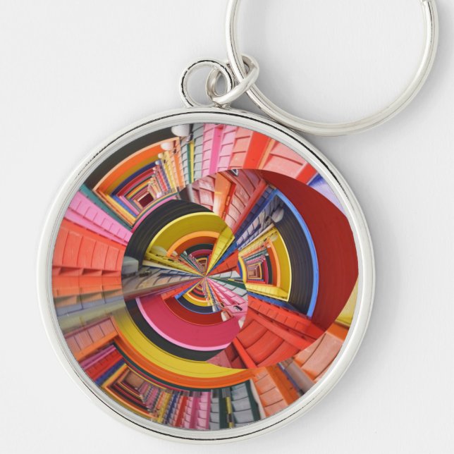 Abstract Keychain (Front)
