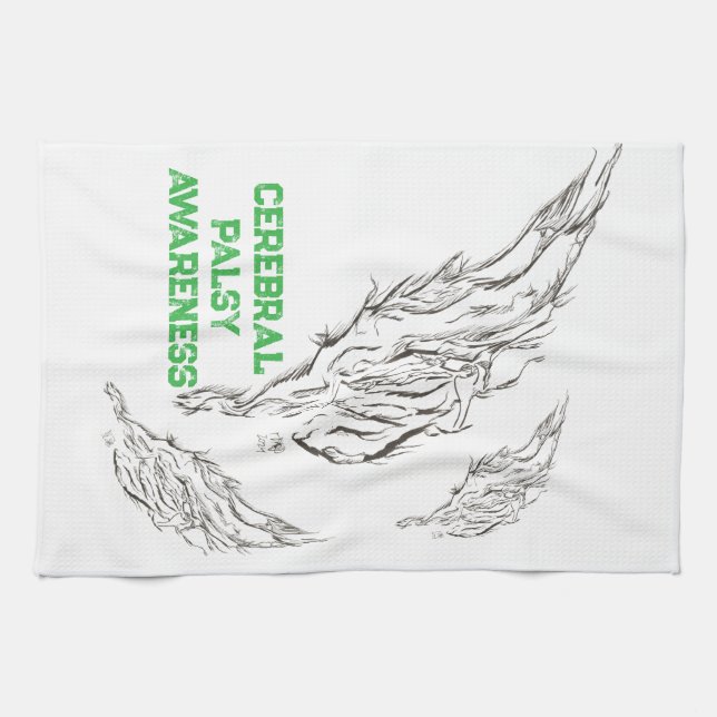 abstract kitchen towel (Horizontal)