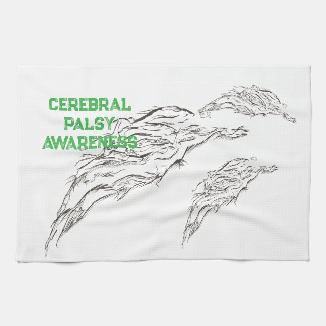 abstract kitchen towel (Horizontal)