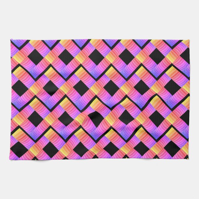 Abstract Kitchen Towels (Horizontal)
