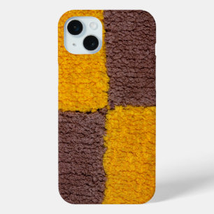 Abstract knitted texture iPhone 15 plus case