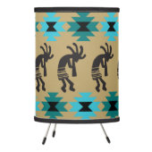 Abstract Kokopelli Southwestern Table Lamp (Left)