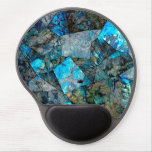 Abstract Labradorite Gems Art Gel Mousepad at Zazzle