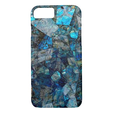 Abstract Labradorite Gems Mosaic Case Iphone 8