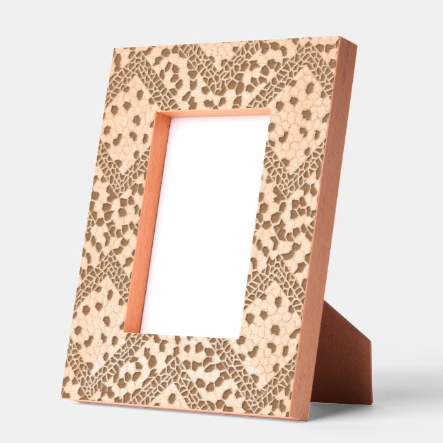 Abstract Lacy Look Engraved Frames (Left)