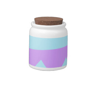 Abstract Landscape Candy Jar
