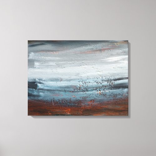 Abstract Landscape Fine Art Print on Canvas