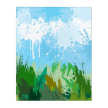Abstract Landscape Painting - ZMJ