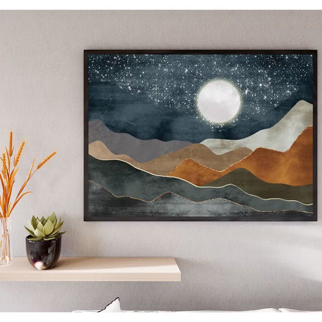 Abstract Landscape Poster (Creator Uploaded)