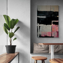 Abstract Landscape "Quiet World".  Canvas Print