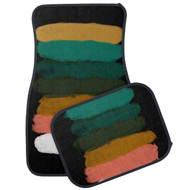 Abstract landscape. Versatile artistic backdrop. A Car Floor Mat (Set)