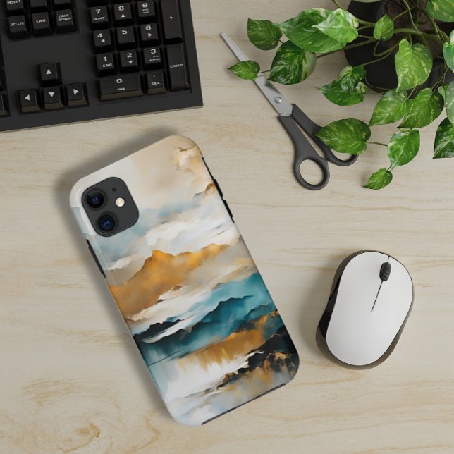 Abstract Landscape Wabi Sabi #3 Case-Mate iPhone Case (Creator Uploaded)