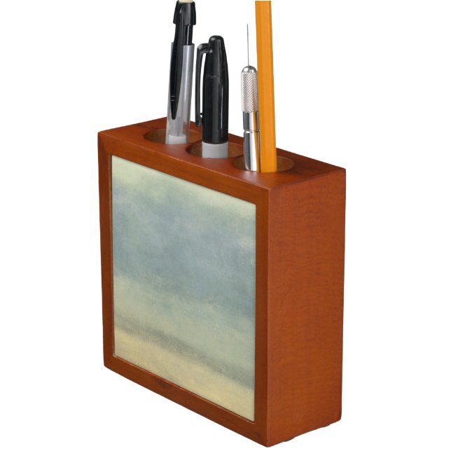 Abstract Landscape with Overcast Sky Desk Organizer (In Situ)