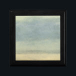 Abstract Landscape with Overcast Sky Jewelry Box<br><div class="desc">A hint of rain is evident in this painting of an overcast sky stretching across an abstract landscape. Will it clear up,  or will the rain fall in droves? This piece will create some wonderful conversations with visitors to your home!</div>