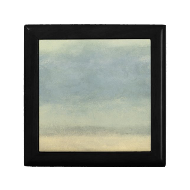 Abstract Landscape with Overcast Sky Jewelry Box (Front)