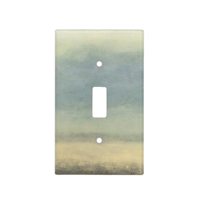 Abstract Landscape with Overcast Sky Light Switch Cover (Front)