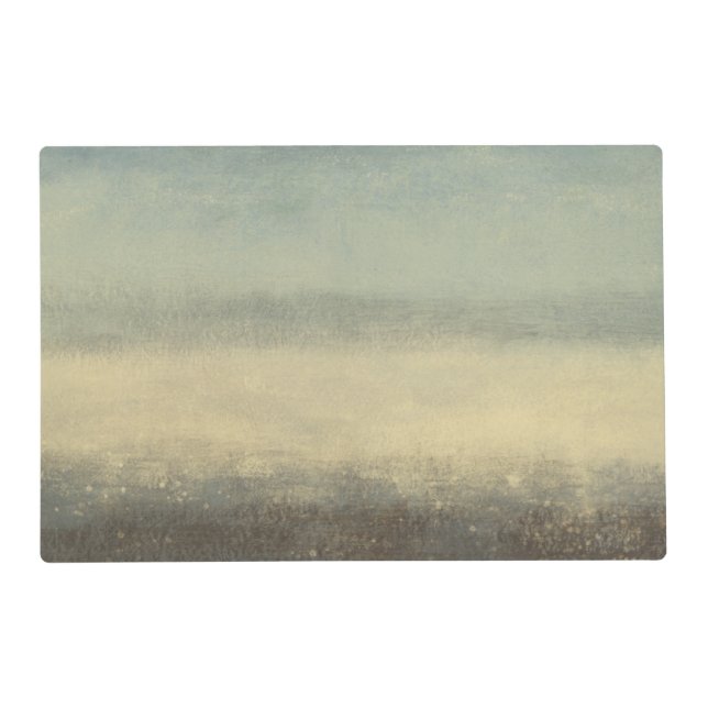 Abstract Landscape with Overcast Sky Placemat (Front)