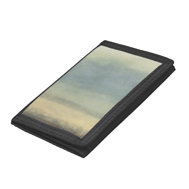 Abstract Landscape with Overcast Sky Trifold Wallet (Bottom)