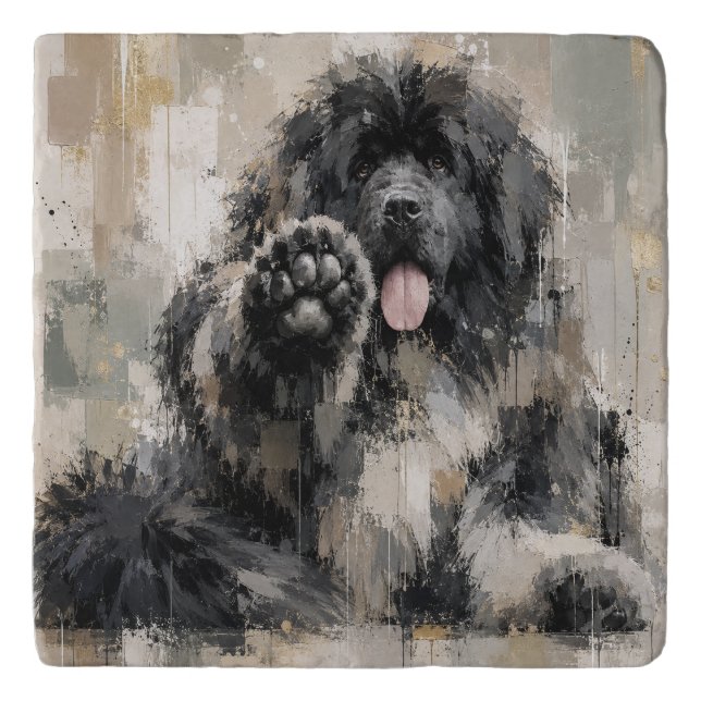 Abstract Landseer Trivet (Front)