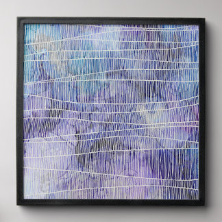 Abstract Lavender Alcohol Ink with Fine Lines Peel And Stick Photo Tile