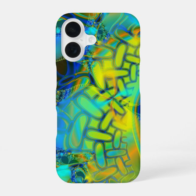 Abstract Layering Iphone Case (Back)