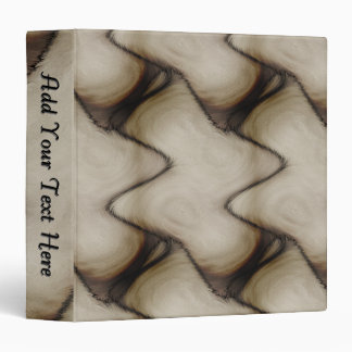 Abstract Leave a Long Lasting Impression Personal 3 Ring Binder