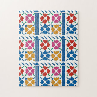 Abstract Leaves, Impressionistic Style Jigsaw Puzzle