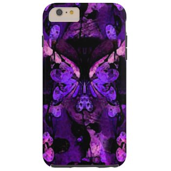 Abstract Leaves Phone Case - Purple by PortraitsbyAbbyanna at Zazzle