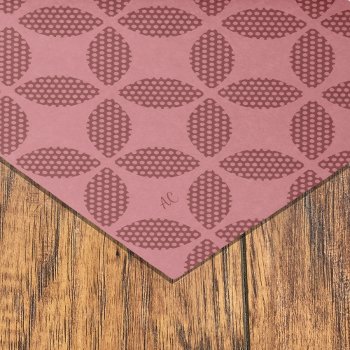 Abstract Leaves With Polka Dots Pattern Burgundy Tissue Paper by ArianeC at Zazzle
