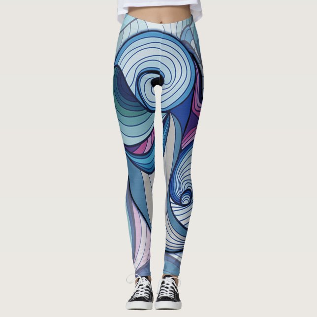 Abstract Leggings (Front)