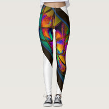 Abstract Leggings