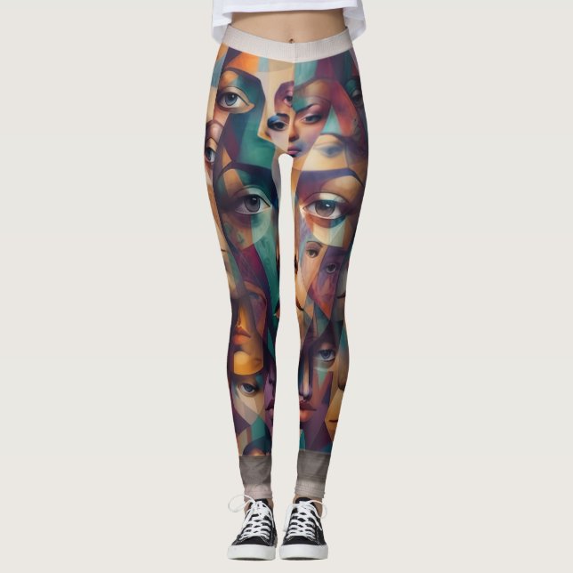 Abstract Leggings (Front)