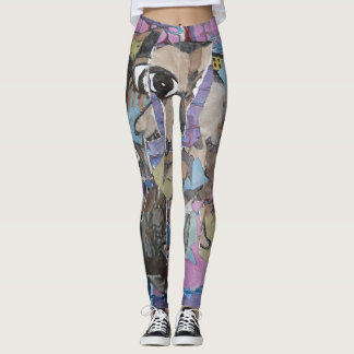 Abstract Leggings