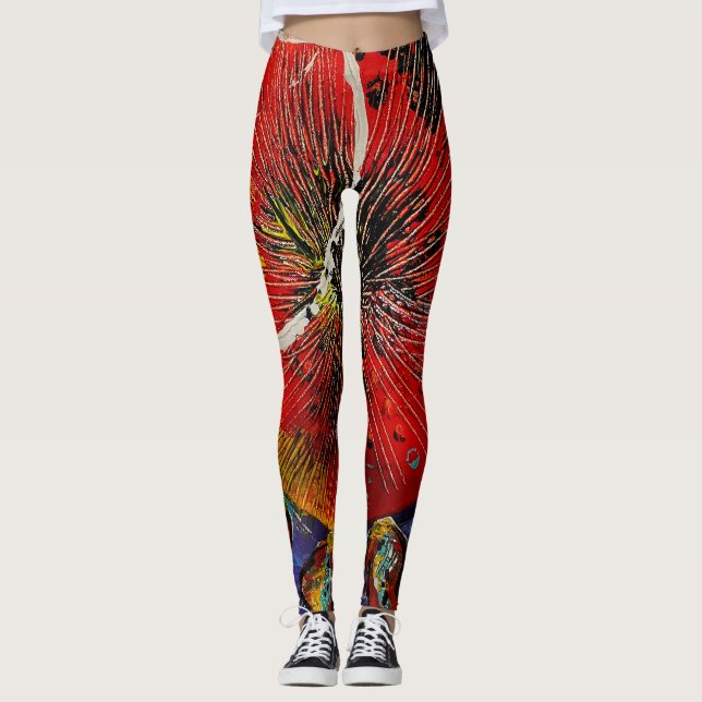 Abstract leggings (Front)