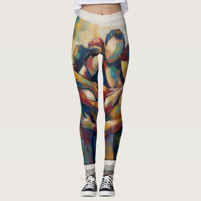 Abstract Leggings (Front)
