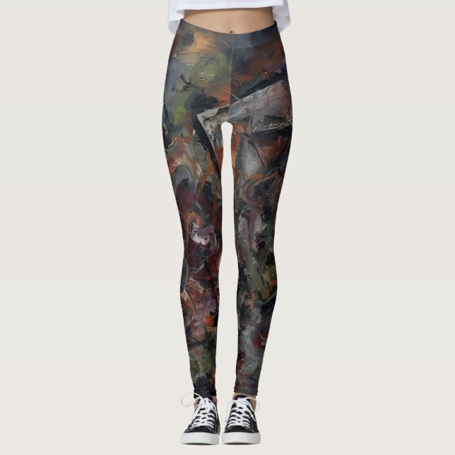 Abstract Leggings (Front)
