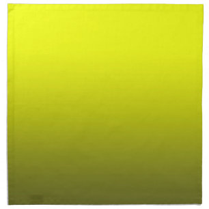 Abstract lemon bright contrast pure color trend mo cloth napkin
