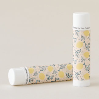 Abstract Lemons  Lip Balm