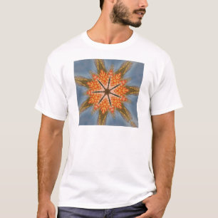 Abstract Leopard Pattern: A Kaleidoscope Effect T-Shirt