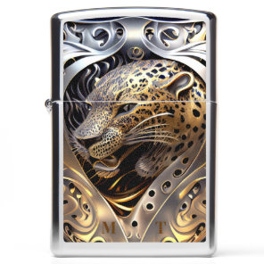 Abstract Leopard Zippo Lighter
