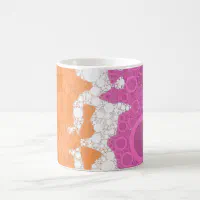 Funky Abstract 5 Coffee Mug by Kaleiope Studio