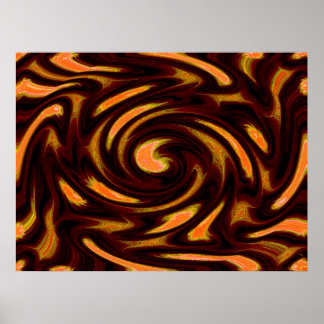 Abstract Life Poster