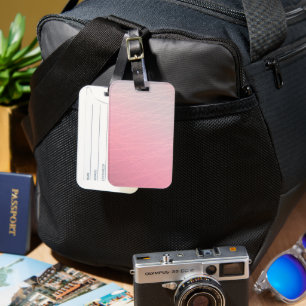 Abstract Light Design Luggage Tag - Unique Style